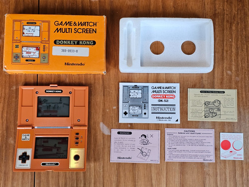 Nintendo game watch donkey - nintendo,